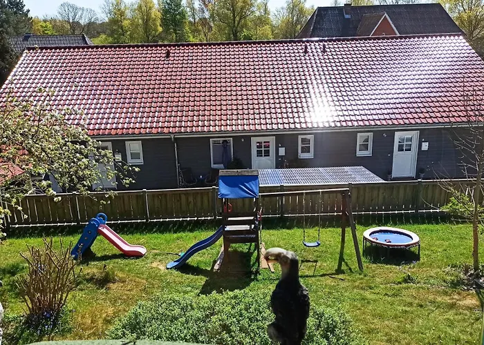 Große Strandkrabbe - Ferienwohnung im Reetdachhaus